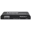 Qoltec 51797 Splitter HDMI ativo 2 x HDMI 4K x 2K | 6 Gb/s | 60 Hz