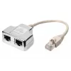 Adaptador de cabo de patch Digitus CAT 5e blindado 1:1