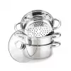 Maestro MR-2900-18 panela para cozinhar a vapor, 2 l, 18 cm
