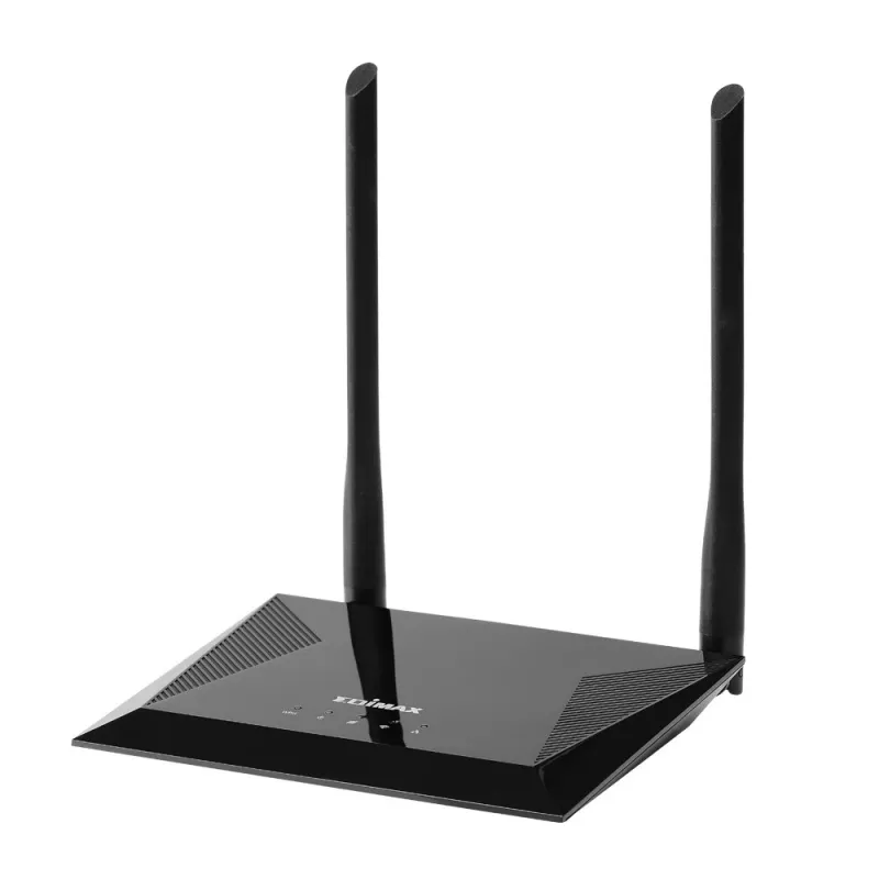 Router sem fios Edimax N300 Fast Ethernet Banda única (2,4 GHz) Preto