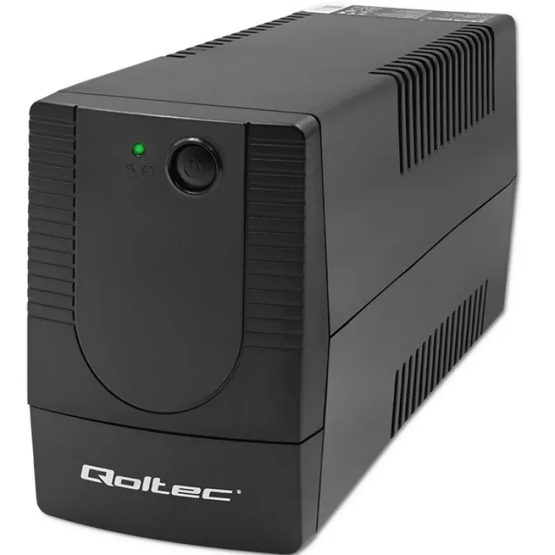 UPS Qoltec 53772 (fonte de alimentação ininterrupta) Line-Interactive 0,65 kVA 360 W 1 saída AC