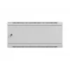 Armário de instalação 19 polegadas para montagem na parede LANBERG 4U 600x600 mm, cinzento