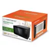 Esperanza EKO009 Horneado micro-ondas solo, de bancada, 700 W, 20 l, prato giratório de 24,5 cm, preto