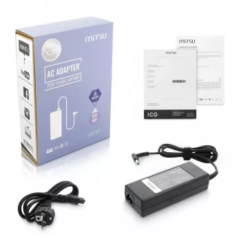 Fonte de alimentação MITSU HP 19,5V 4,62A modelo 5ZM033 para portáteis