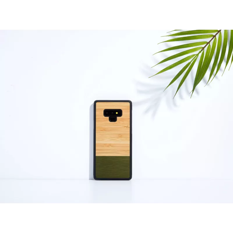 Capa para smartphone Man and Wood para Samsung Galaxy Note 9 — Bamboo Forest preto