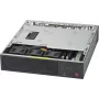 Super Micro Supermicro SC101F - Fator de forma ultra pequeno - Mini-ITX - sem fonte de alimentação - Preto (CSE-101F)