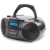 Sistema estéreo portátil Aiwa BBTC-550BK Digital 6 W FM PLL preto
