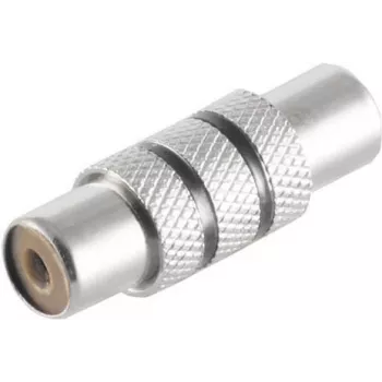 Adaptador ShiverPeaks conector fêmea Cinch (RCA) para conector fêmea Cinch 57040-MS, metal preto