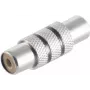 Adaptador ShiverPeaks conector fêmea Cinch (RCA) para conector fêmea Cinch 57040-MS, metal preto