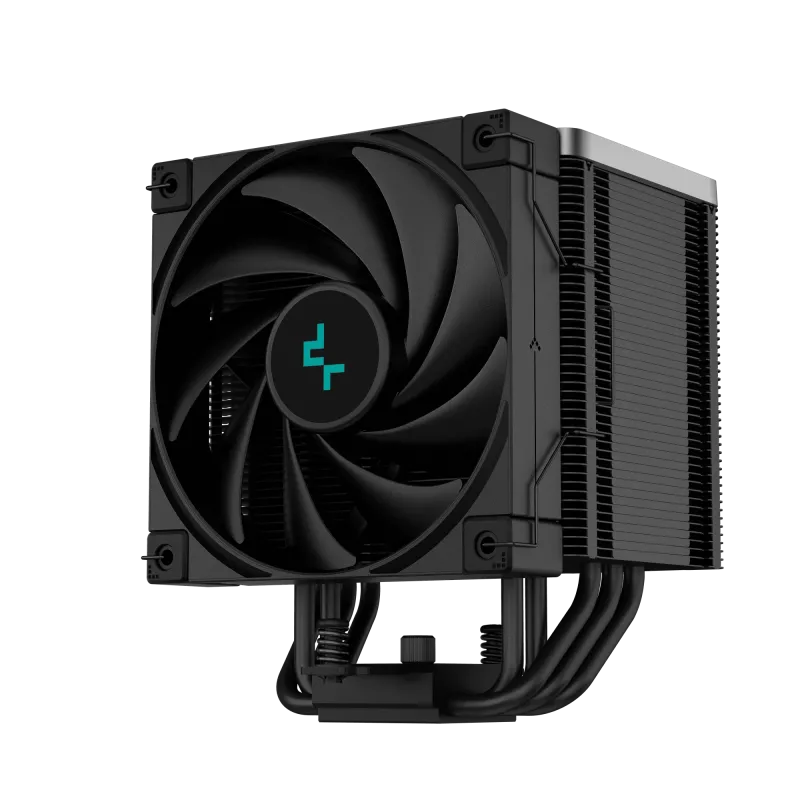 Cooler de CPU a ar DeepCool AK500 ZERO DARK 12 cm preto