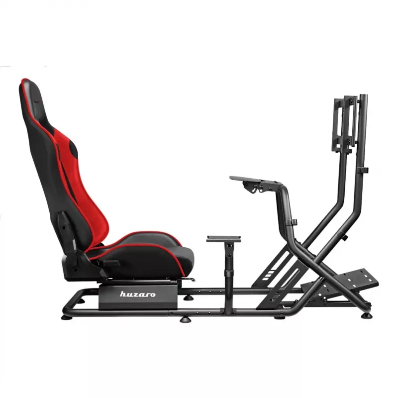 Huzaro Speed 6.0 cockpit de corrida, preto/vermelho