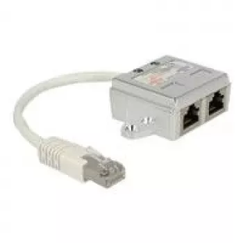 Cabo de rede DeLOCK 65224 RJ-45 0,15 m branco