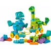 Brinquedo de construção LEGO DUPLO 10451 Dinossauros sobre Rodas conjunto 3-em-1, 108 peças, idade 3+, altura 220 mm
