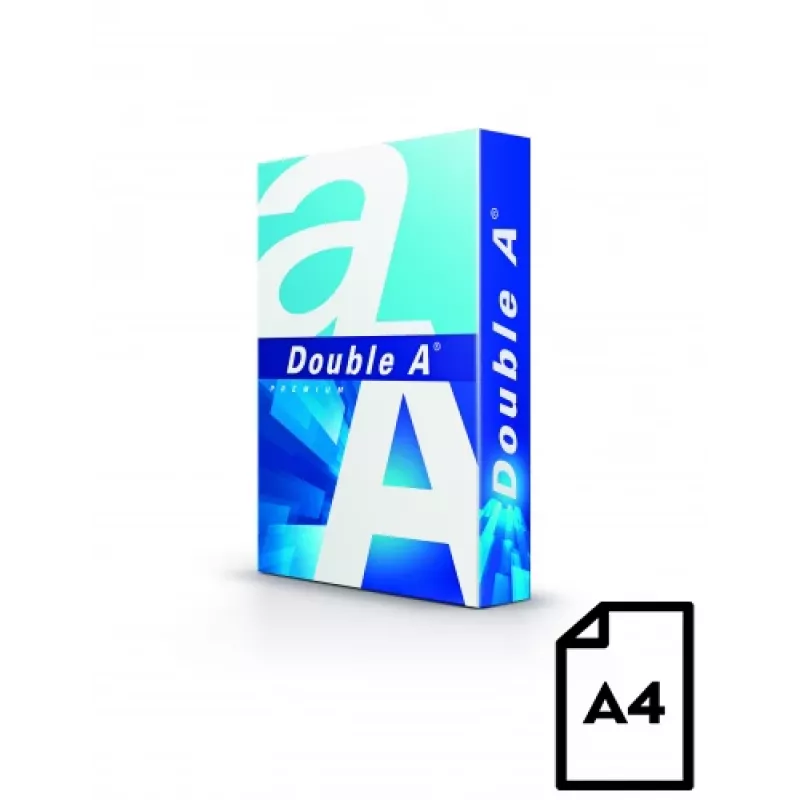 Papel Double A (categoria A), A4, 80g, 500 folhas