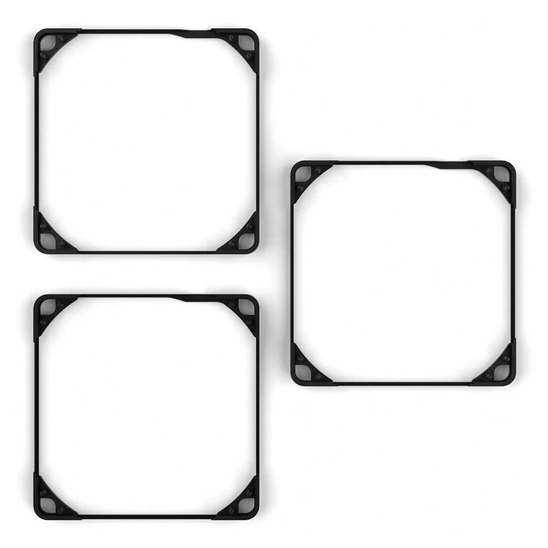 Conjunto antivibração Noctua NA-SAVG2 chromax preto - preto (NA-SAVG2 ch.bk)