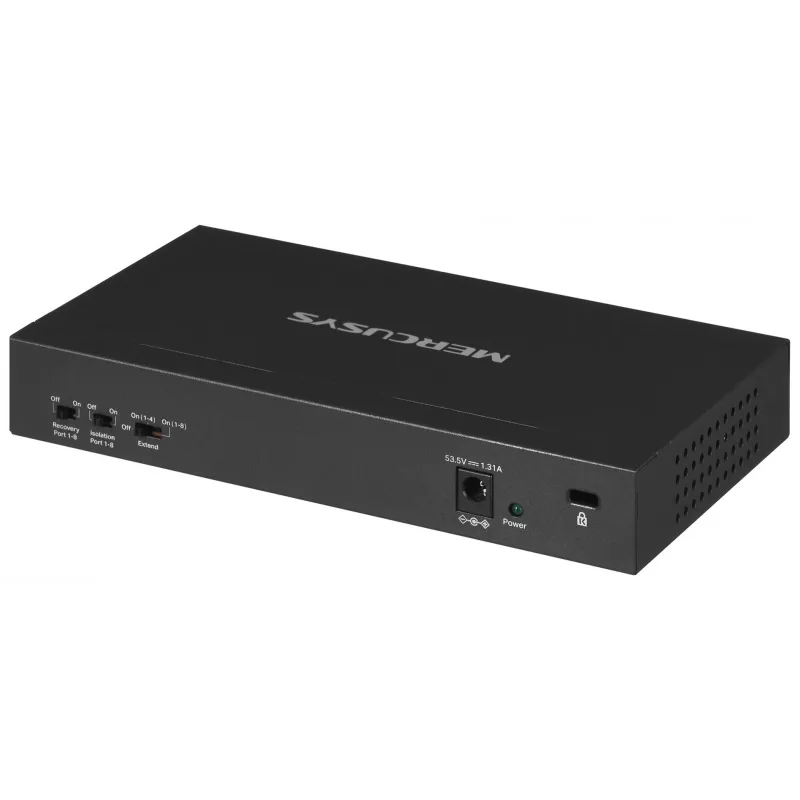 Switch Mercusys MS110P 10 portas 10/100Mbps POE+ 8 portas (versão 1.0)