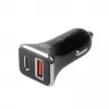 Carregador universal para automóvel USB a+c Qc Tb ASTBXLU2USBACQC