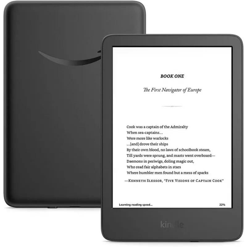 Leitor de e-books Amazon Kindle 11.ª geração 16 GB Wi-Fi preto