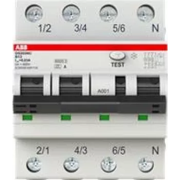 Interruptor diferencial ABB DS203NCA-B20/03P+N DS203NC B20 A30 (2CSR256140R1205)