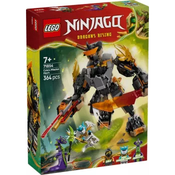 LEGO NINJAGO 71854 Mech de combate do Cole e dragão do Zane