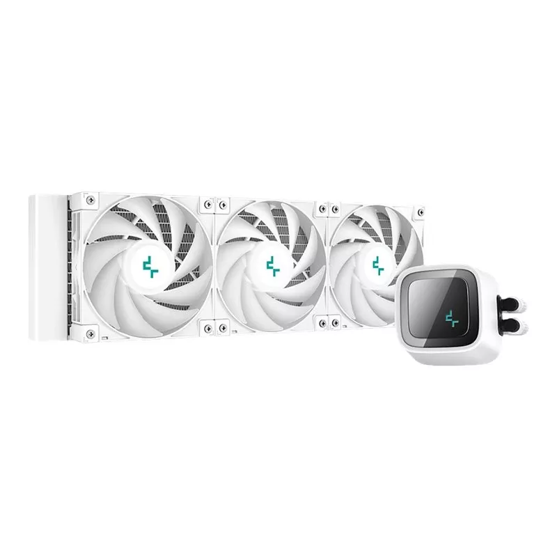 Refrigeração líquida All-in-One DeepCool LS720 WH 12 cm 500–2250 rpm 32,9 dB