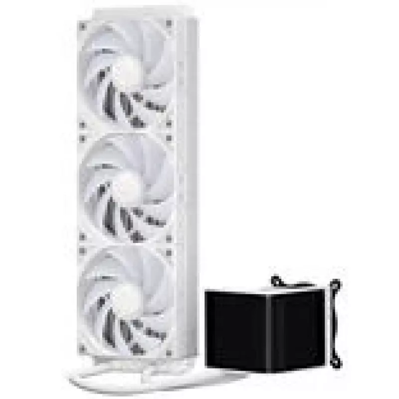 Lian Li O11 Vision Compact + TRYX PANORAMA SE ARGB Refrigeração Líquida Completa - Branco, 360 mm