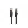 Lanberg PCU6-10CU-0025-BK Cat.6 U/UTP LSZH cabo de patch, 0,25 m, preto