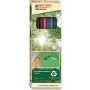 EDDING EcoLine 25 - preto - azul - verde - vermelho - ponta redonda - multicolor - plástico - 1 mm - embalagem múltipla