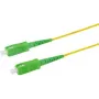 Logilink Professional - Cabo de patch - SC/APC Monomodo (M) para SC/APC Monomodo (M) - 20 m - 2 mm - Fibra ótica - Simplex - 9/125 micrómetros - G.657.A2/OS2 - Isento de halogéneos - Amarelo