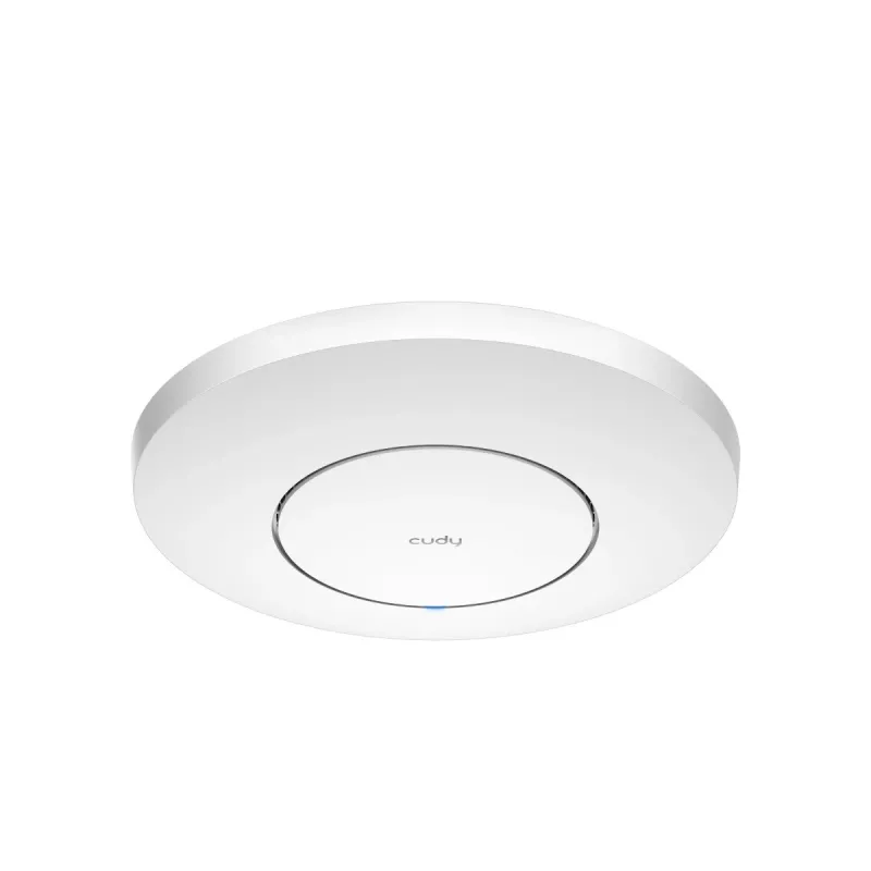Ponto de acesso WLAN Cudy AP11000 — Tri‑Band Wi‑Fi 6 (2,4/5/6 GHz), 5760 Mbit/s, MU‑MIMO, montagem em teto/parede