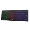 Teclado mecânico Baracuda Seahorse preto SEAHORSE-B durável leve