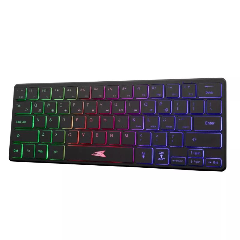 Teclado mecânico Baracuda Seahorse preto SEAHORSE-B durável leve