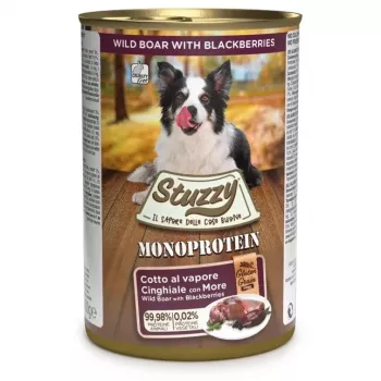 STUZZY Monoprotein javali - comida húmida para cães - 400 g