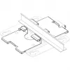 Suporte T-Bar para ponto de acesso WLAN Lancom Systems LX-7000 para LX-7500 LX-7300, branco, pack de 5