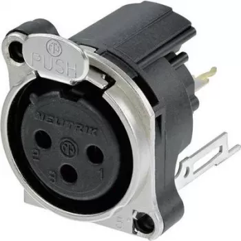 Neutrik NC3FBV2 Acessórios de conectividade preto