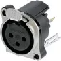Neutrik NC3FBV2 Acessórios de conectividade preto