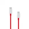 Fonte de alimentação ONEPLUS SUPERVOOC 120W carregador com cabo dual-port, 120 W de potência total, 1x USB-C + 1x USB-A, 100–240 V, 145 g, branco