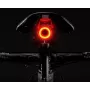 Rockbros Q5 luz traseira preta para bicicletas com sistema STOP inteligente