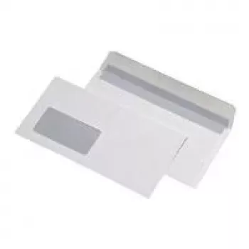 Envelope MAILmedia DIN lang autoadesivo com janela modelo 1 (MPN 227420)