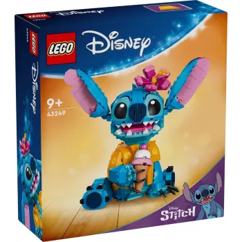 LEGO | Disney Stitch conjunto de brinquedo de construção para crianças com gelado 43249