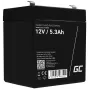 Bateria AGM45 Green Cell UPS, chumbo-ácido selada (VRLA), 12 V, 5,3 Ah