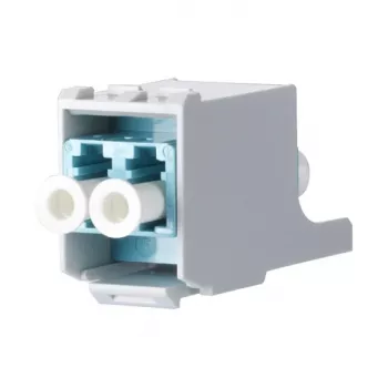 Conector de fibra ótica METZ CONNECT 15091072-I LC turquesa - Branco (15091072-I)