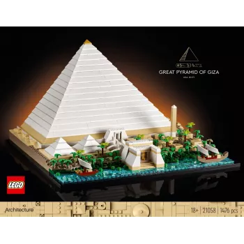 LEGO ARCHITECTURE 21058 GRANDE PIRÂMIDE DE GIZÉ