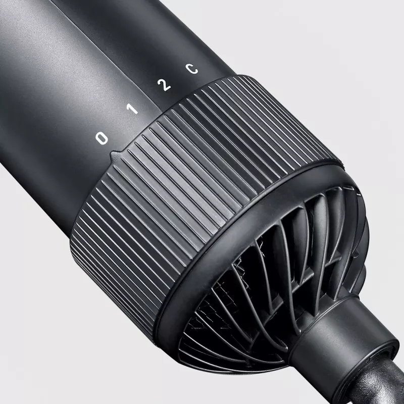 Modelador de cabelo Severin WL 0241 escova de ar quente preto 1000 W 1,8 m