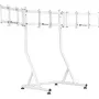 Suporte triplo para monitor Snow, para cockpit de simulador de corridas GR500, suporte de monitor branco, para monitores 32 - 55