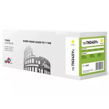 Toner para Brother TN245 Y TB-TN245YN YE 100% novo