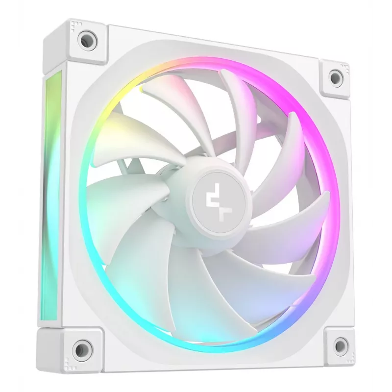 DeepCool FL12 WH ventoinha de caixa, 120 mm, 500–2150 rpm, 32 dB, 12 V, branco