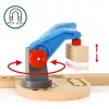 Brio World conjunto inicial de comboio de mercadorias com grua