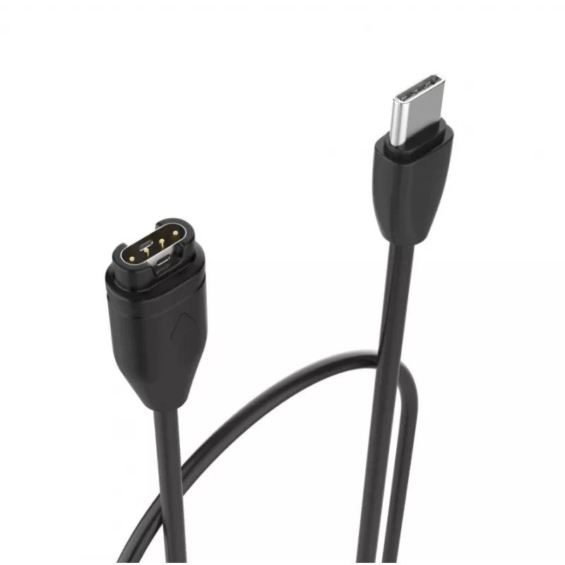 Cabo de carregamento USB-C FIXED para Garmin Fenix 5/6/7/7X, Epix, Venu 2/3, Vívoactive 3/4/5 – 1 m