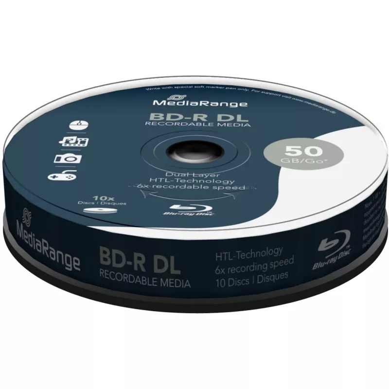 Disco BD-R MediaRange MR507